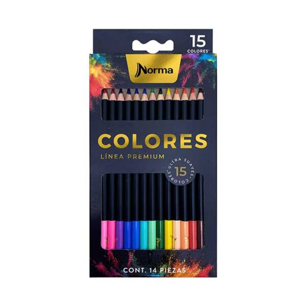 Colores Norma Premium 15 Colores