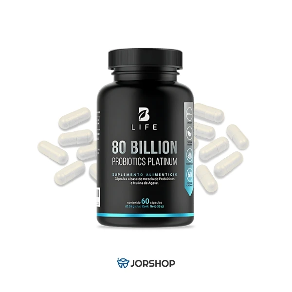 80 Billones de Probióticos Platinum B Life